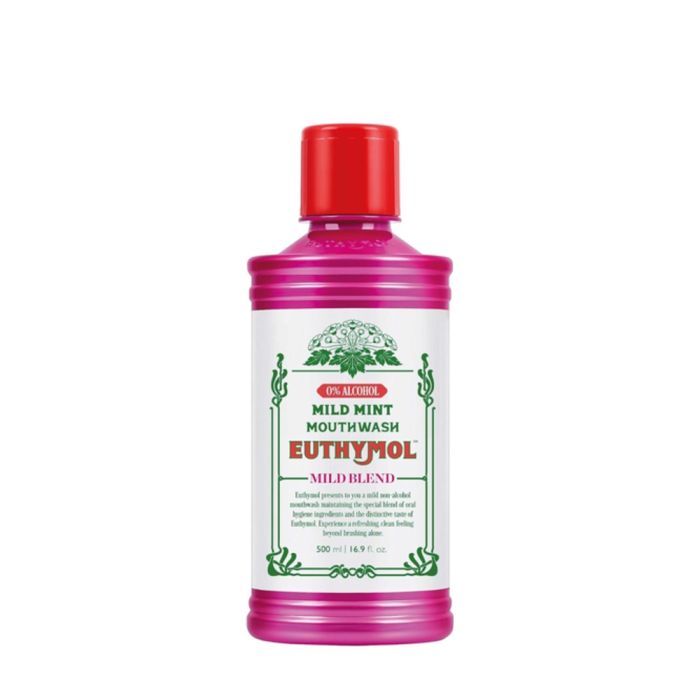 Euthymol Mouthwash Mild Mint 500ml