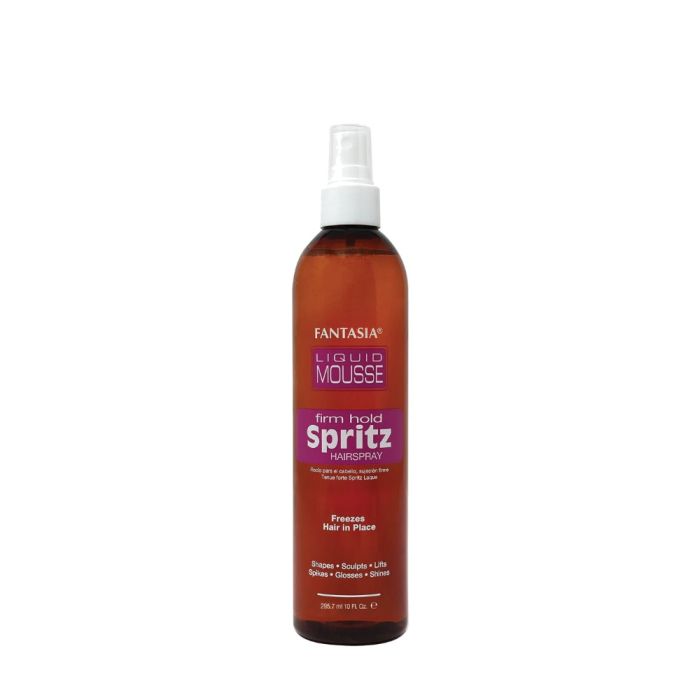 Fantasia Hair Spray Liquid Mousse Firm Hold Spritz 295.7 ml