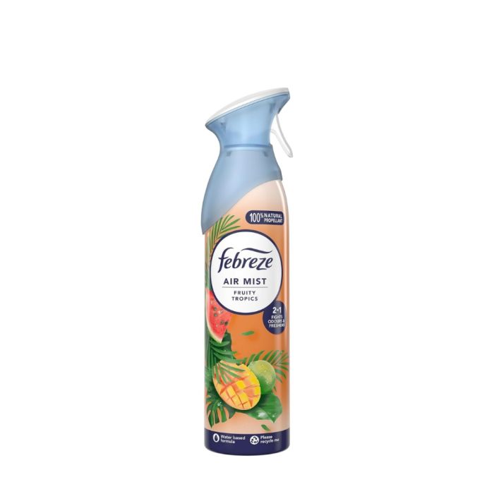 Febreze Air Mist Fruity Tropics room spray 185ml exotic fruit fragrance OdourClear
