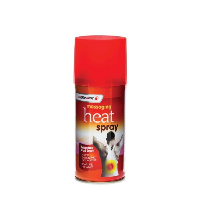 Masterplast Massaging Heat Spray 125ml for Muscle and Joint Pain Relief