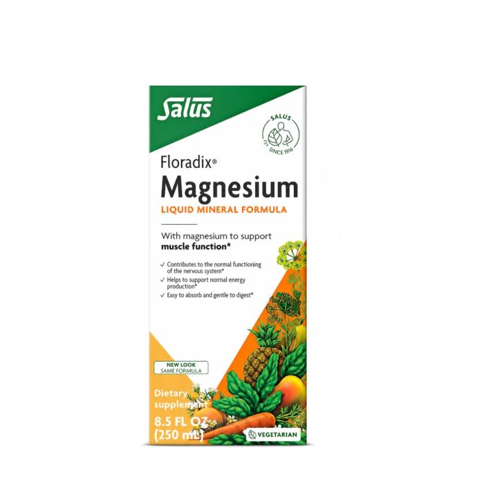 Floradix Magnesium Liquid Mineral Supplement 250ml