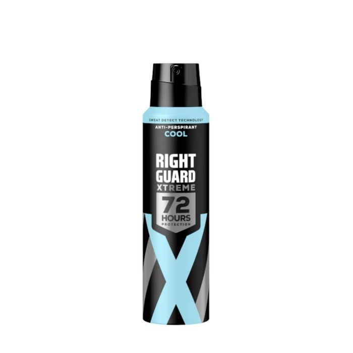 Right Guard Xtreme Anti-Perspirant Deo Cool Mens Spray 150ML