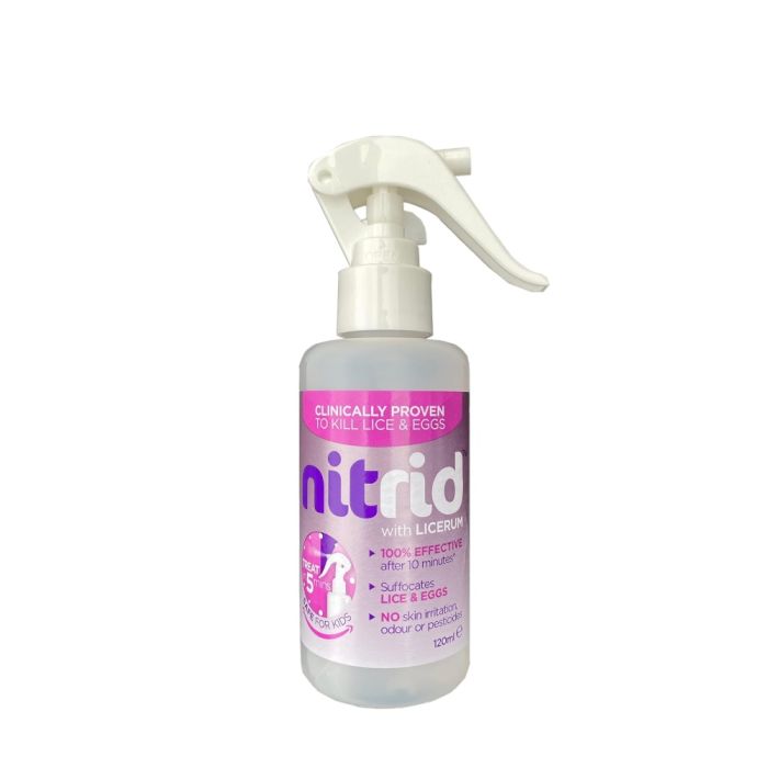 Nitrid Head Lice Treatment with Licerum 120ml
