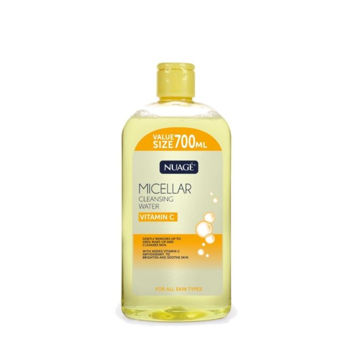 Nuage Micellar Cleansing Water Vitamin C For All Skin Types 700ML