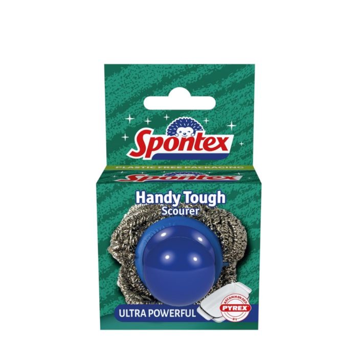 Spontex Ultra Powerful Handy Tough Scourer Cleaning Pad 1 Pack