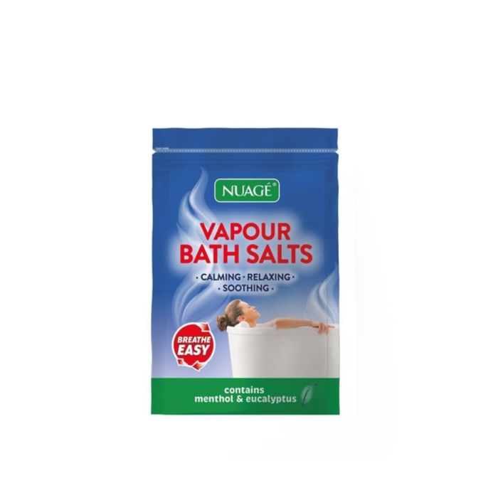 Nuage Vapour Bath Salts Soothing Relaxing Menthol & Eucalyptus 450g