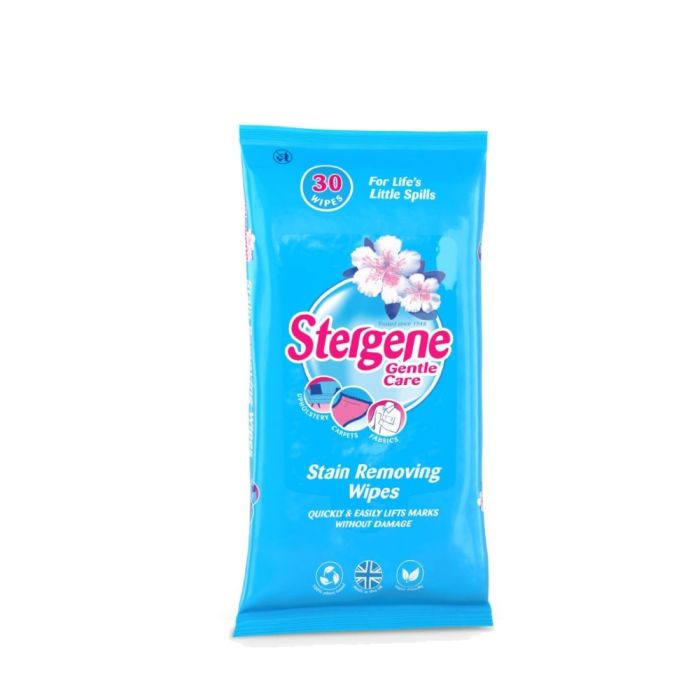 Stergene Gentle Care Stain Removing 30 Wipes