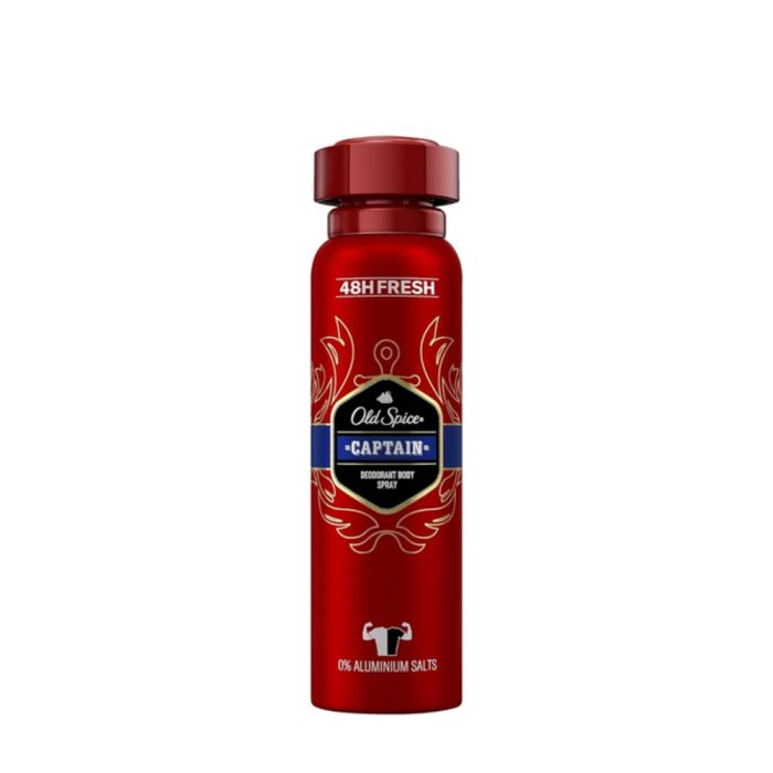 Old Spice Captain Deodorant Body Spray for Men 48H Fresh 150ml