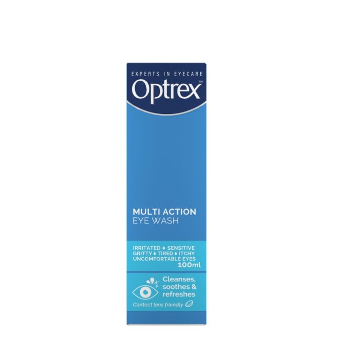 Optrex Multi Action Eye Wash for Irritated Eyes 100ml