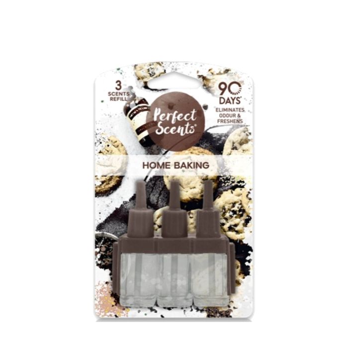 Perfect Scents 3 Scents Air Freshener Refill Home Baking 19ml