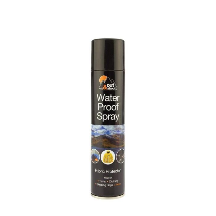 Out & About Waterproof Spray Fabric Protector 300ml