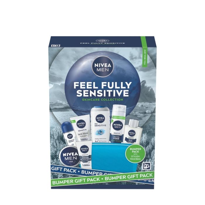 Nivea Men Feel Fully Sensitive Skincare Collection 8 Products