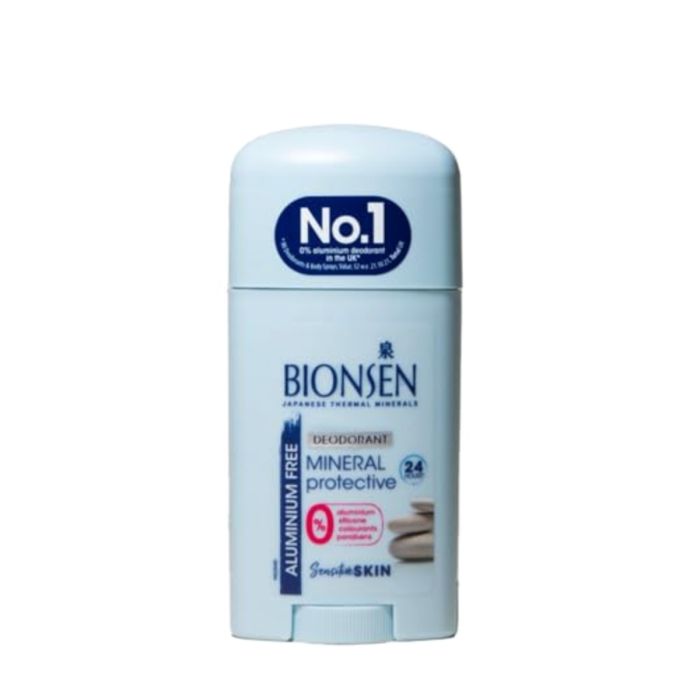 Bionsen Deodorant Stick Mineral Protective 24-Hour Freshness 40ml