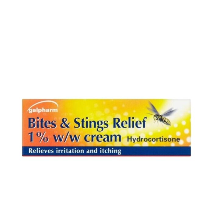 Galpharm Bites & Stings Relief Cream Hydrocortisone 10gm