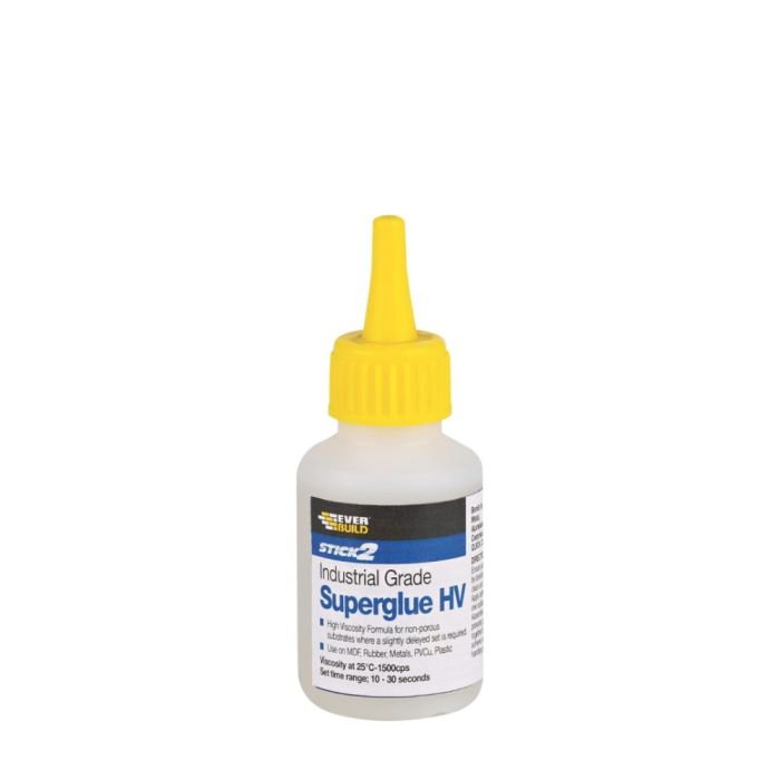 Everbuild Stick 2 Superglue High Viscosity 50g