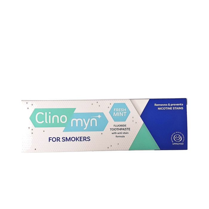 Clinomyn Fresh Mint Fluoride Toothpaste for Smokers with Anti-Stain Formula 75ml
