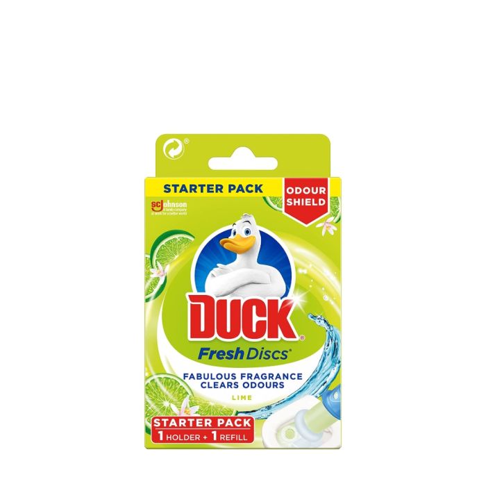 Toilet Duck Fresh Disc Clear Odours Gel Lime 36ml 