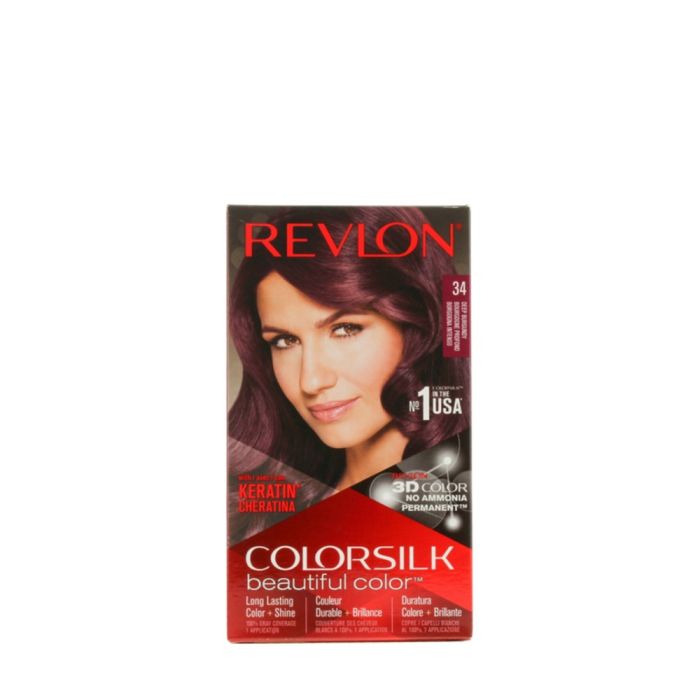 Revlon Colorsilk Beautiful Hair Color Deep Burgundy 34