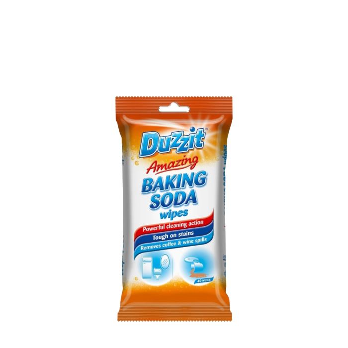 Duzzit Amazing Baking Soda Wipes - 40 Wipes