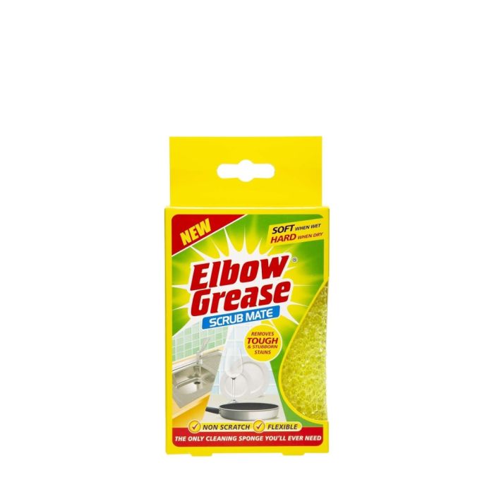 Elbow Grease Scrub Mate Cleaning Non Scratch Sponge