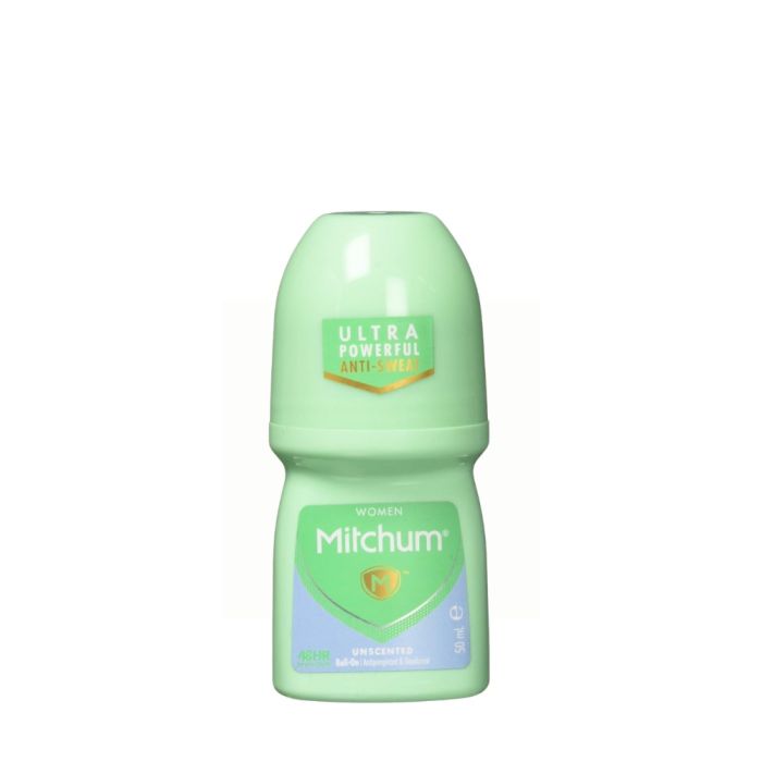Mitchum Women Unperfumed Roll-On Antiperspirant 50ml