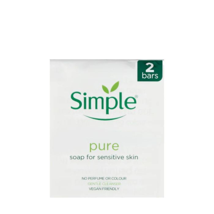 Simple Soap Twin Pack Gentle Cleansing 2x100g