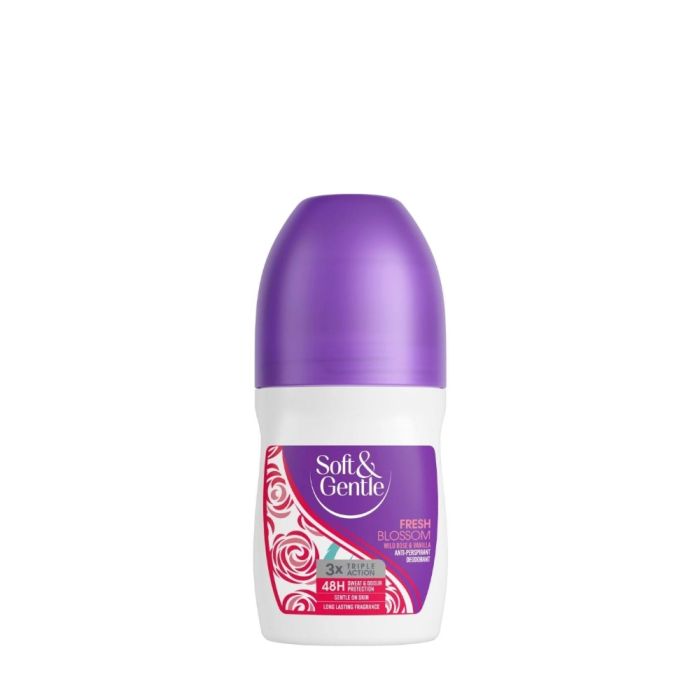 Soft & Gentle Fresh Blossom Anti-Perspirant Roll On Deodorant 50 ML
