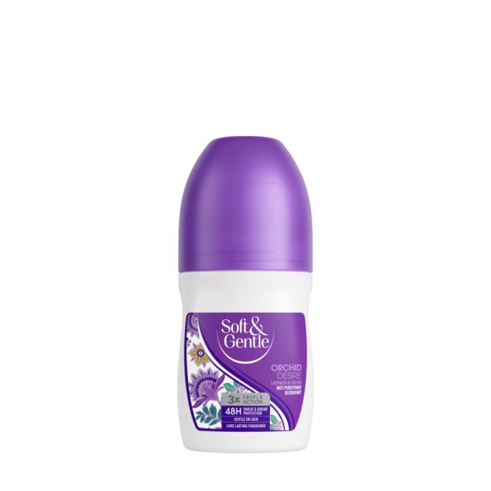 Soft & Gentle Orchid Desire Roll-On Deodorant 50ml