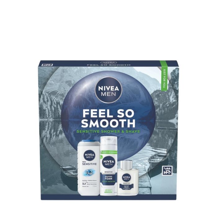 Nivea Men Feel So Smooth Gift Set 3 Piece