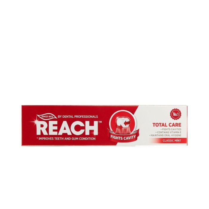 Reach Total Care Toothpaste Classic Mint Fights Cavities & Plaque 150g