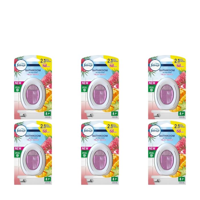 Febreze Bathroom Gel Air Freshener Fruity Tropics 7.5ml
