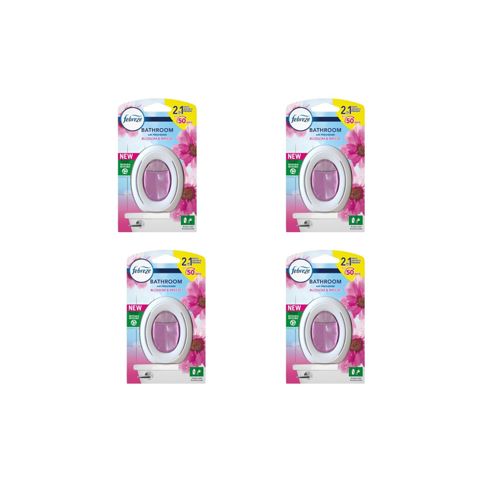 Febreze Bathroom Gel Air Freshener Blossom & Breeze 7.5ml bottle
