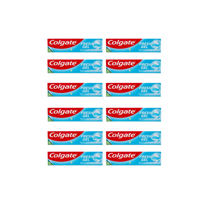 Colgate Toothpaste Fresh Minty Gel 75ml - Pack of 12