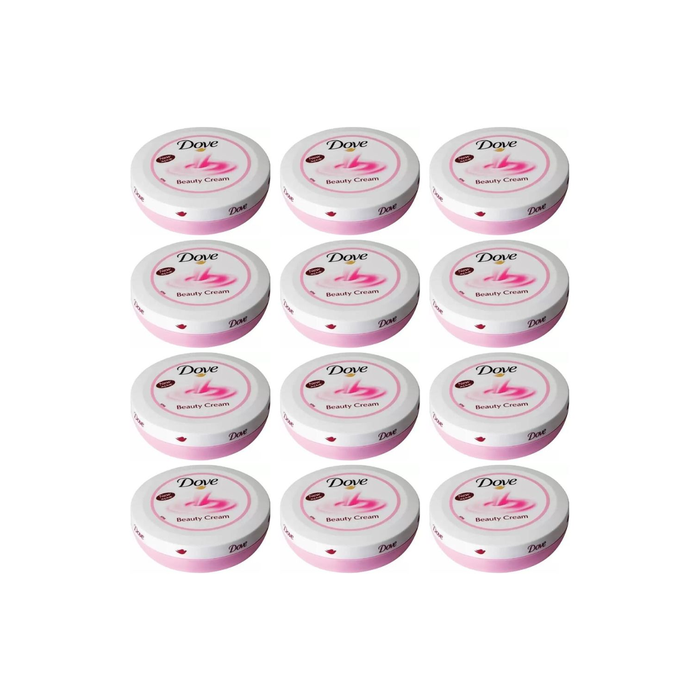 Dove Nourishing Body Care Beauty Cream 75ml - Pack of 12