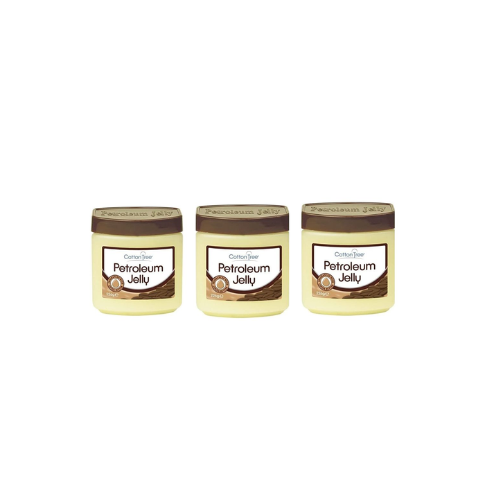 Cotton Tree Petroleum Jelly Fragranced With Cocoa Butter 226g - Pack of 3