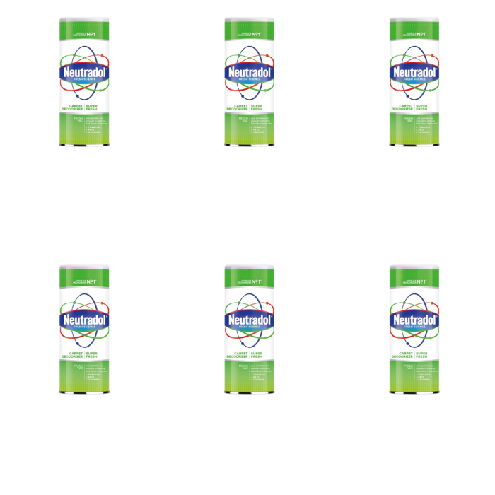 Neutradol Super Fresh Carpet Deodorizer 350g - Pack of 6