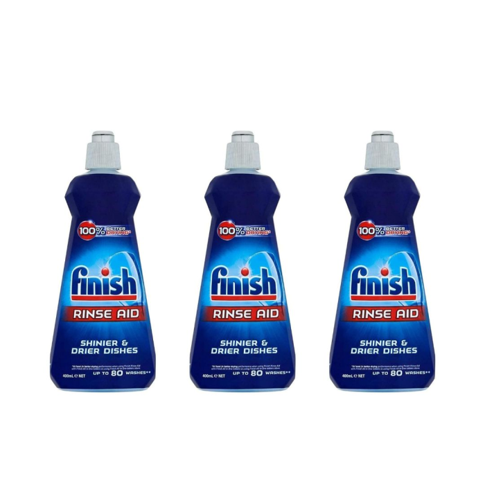 Finish Rinse Aid 400 ml - Pack of 3