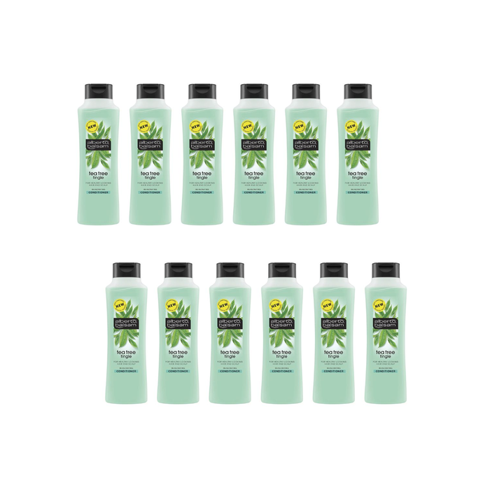 Alberto Balsam Tea Tree Tingle Conditioner 350ml - Pack of 12