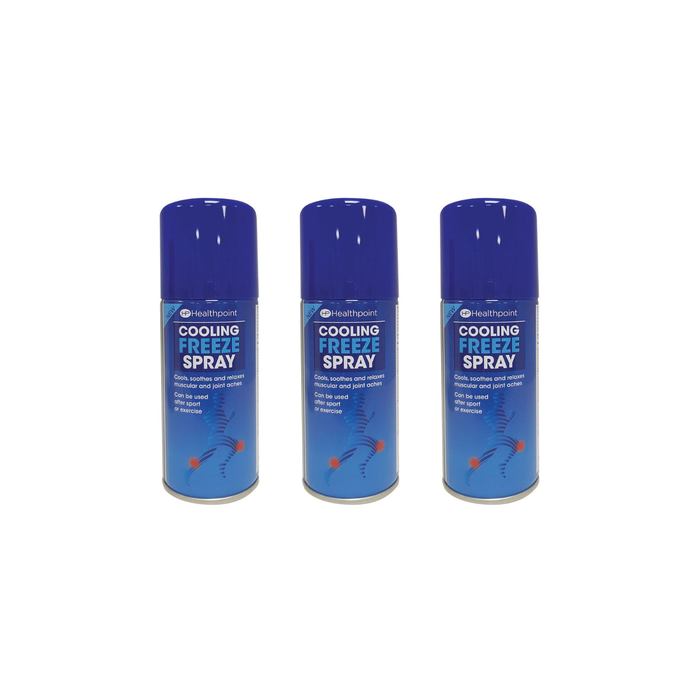 Healthpoint Cooling Freeze Spray 125ml - Pack of 3