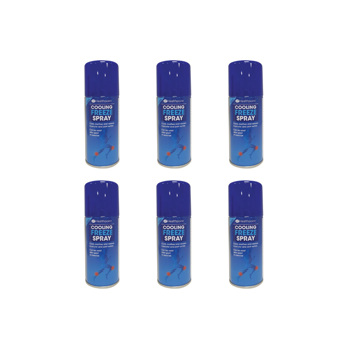 Healthpoint Cooling Freeze Spray 125ml - Pack of 6