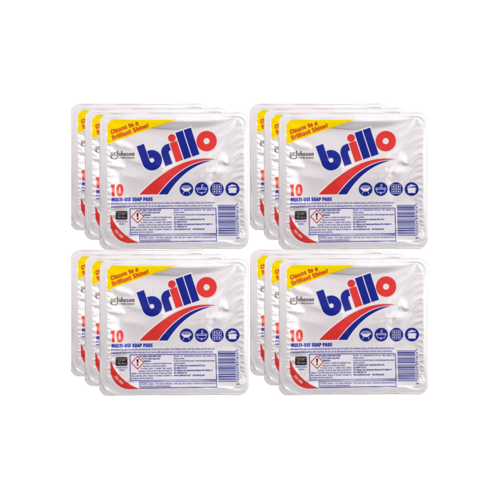 Brillo Multi-Use Soap Pads 5 Per Pack - Pack of 12
