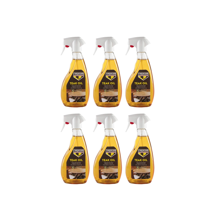 Bartoline Teak Oil Spray Wood Protector 500ml