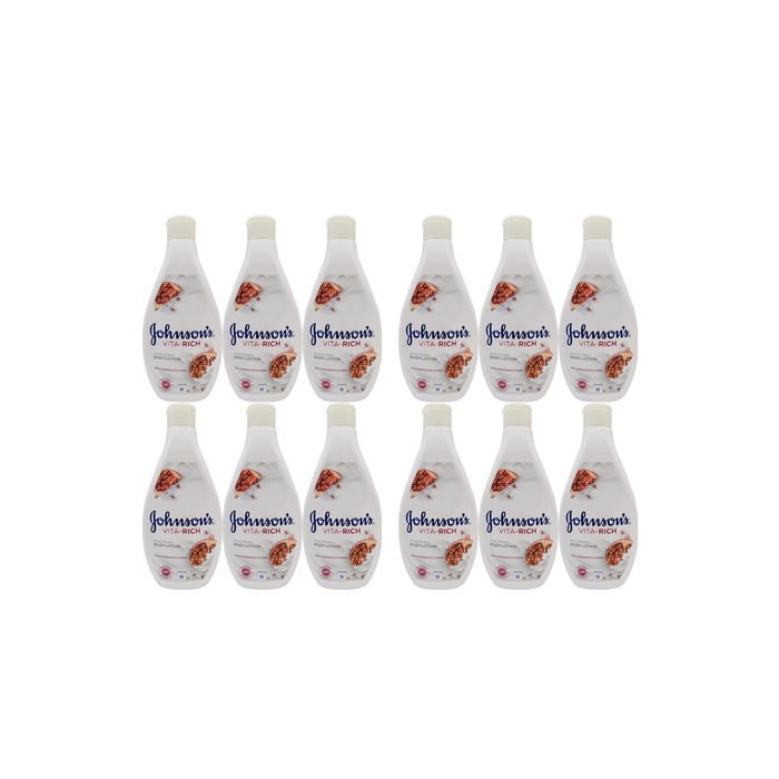Johnsons Vita-Rich Brightening Body Lotion 400ml - Pack of 12