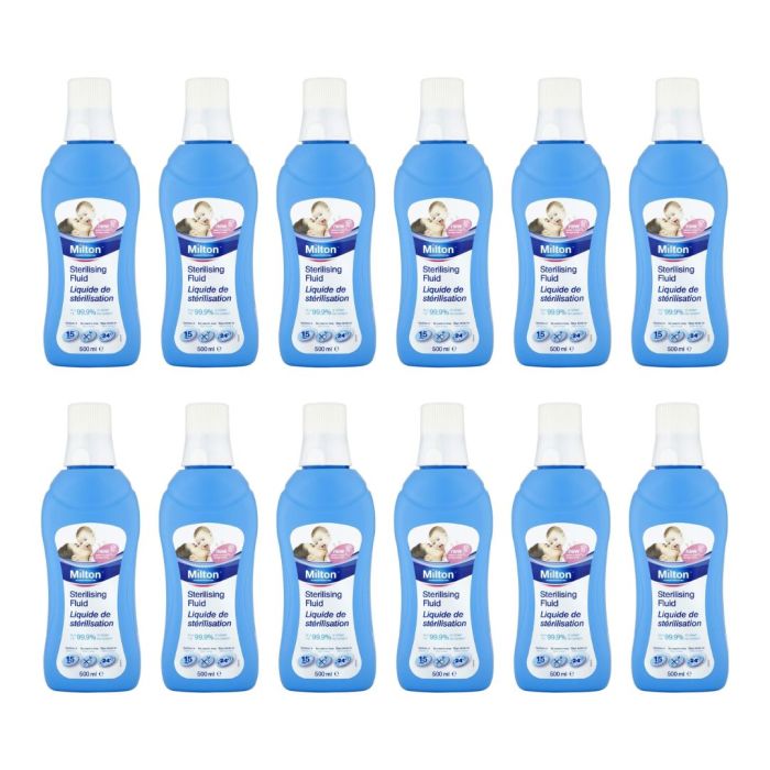 Milton Sterilising Fluid 500ml - Pack of 12