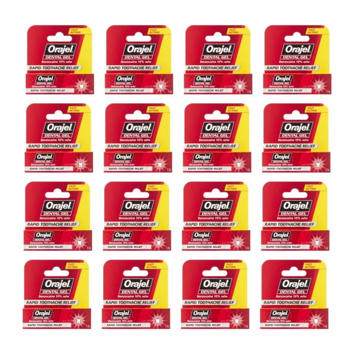 Orajel Dental Gel - Pack of 12