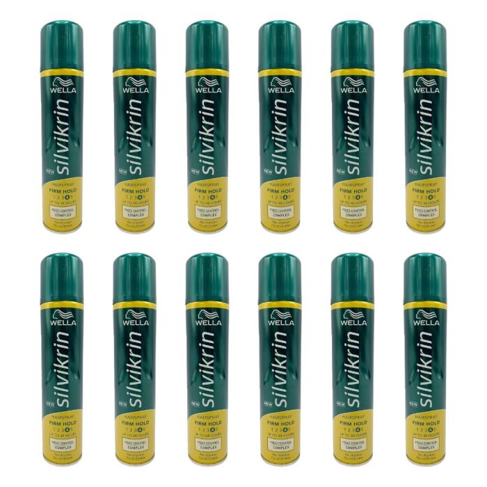 Wella Silvikrin Hairspray Firm Hold 250ml - Pack of 12