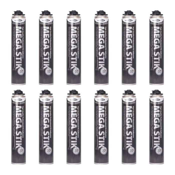 Bond it Mega Stik PU Adhesive 750ml BDEFMS - Pack of 12
