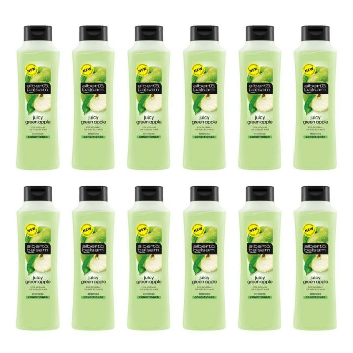 Alberto Balsam Juicy Green Apple Refreshing Conditioner 350ml - Pack of 12