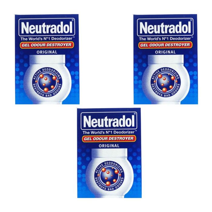 Neutradol deodorizer gel 135g odour neutralizer pot
