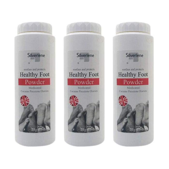 Silverlene 75g anti-fungal powder treats and prevents athlete's foot infection